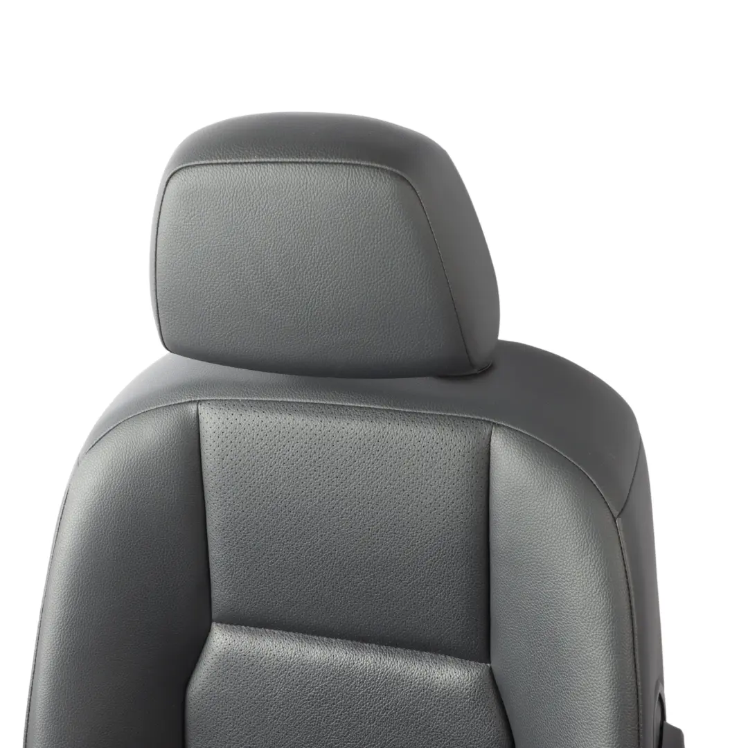 Mercedes W204 Front Right O/S Seat Black Imitation Leather Interior