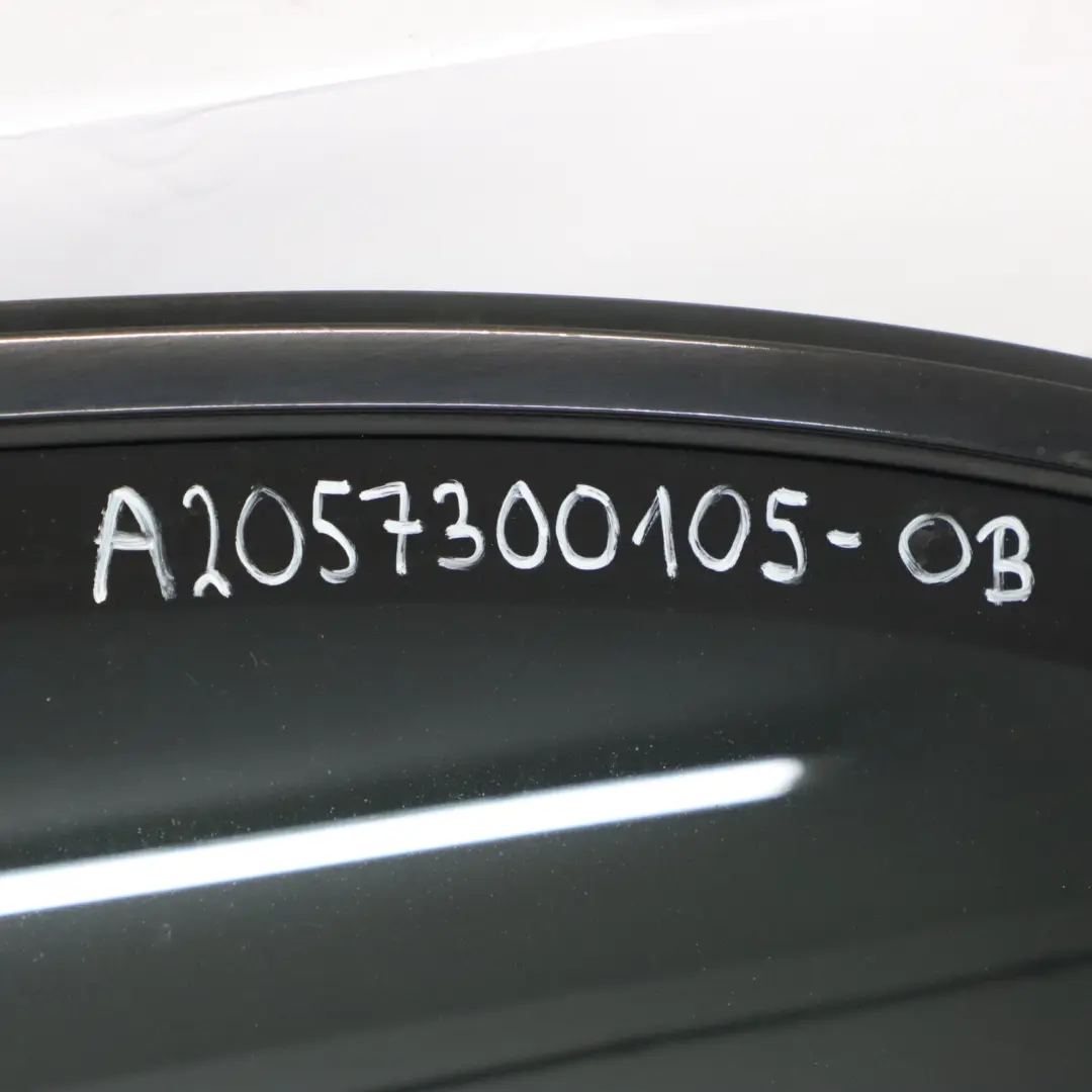 Mercedes W205 Door Rear Left N/S Obsidian Black Metallic - 197