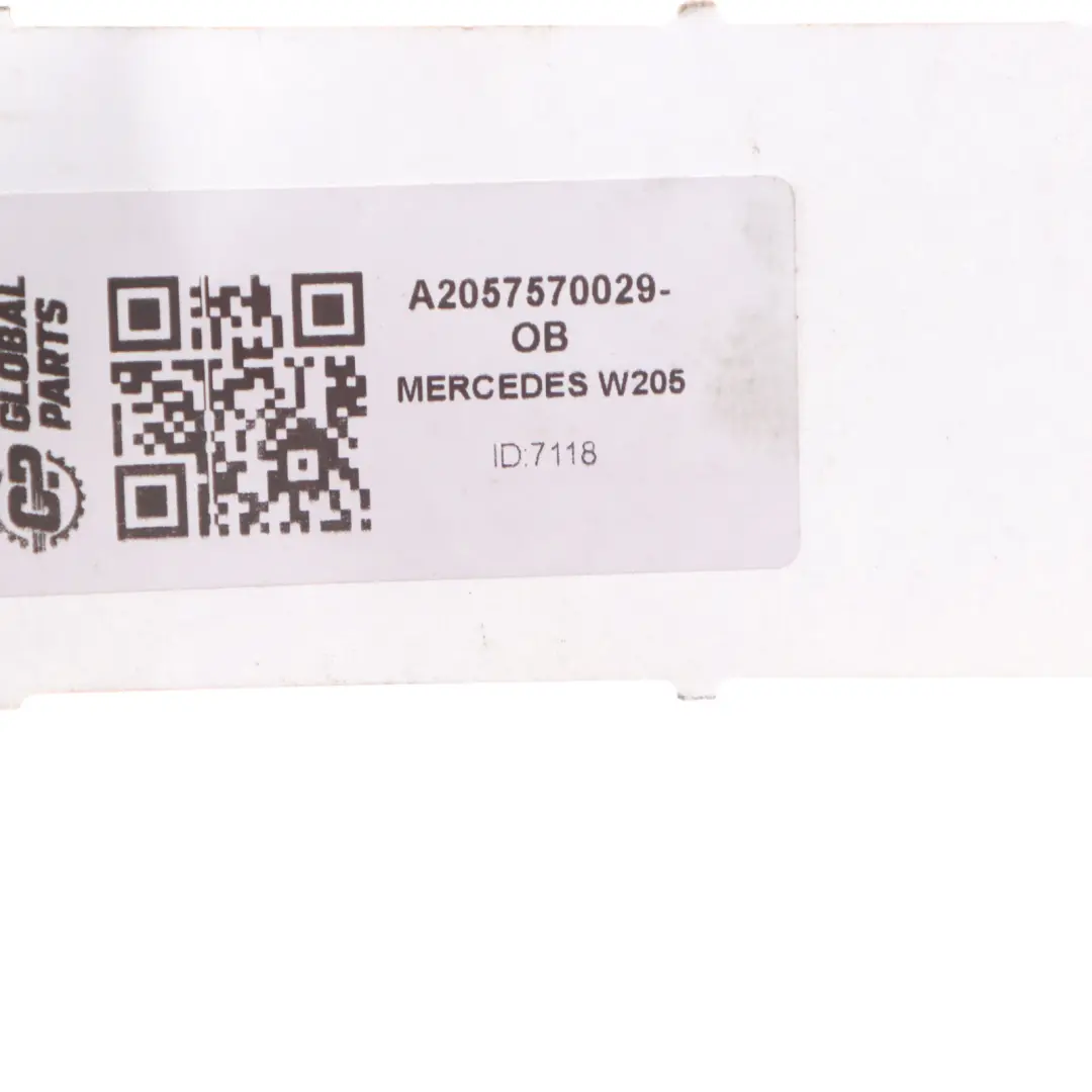 Mercedes W205 Boot Trunk Lid Tailgate Tension Spring A2057570029