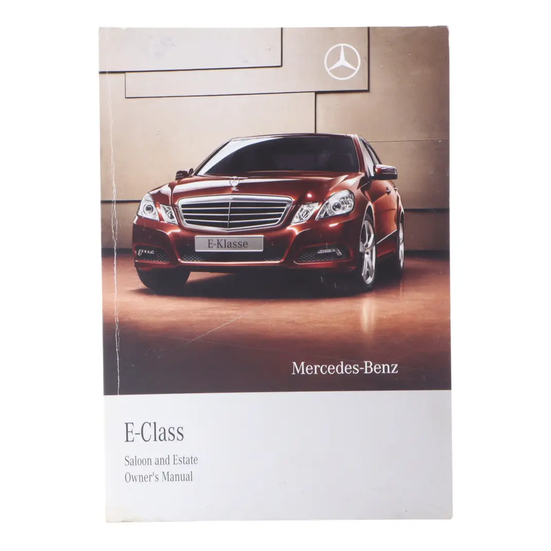 Mercedes W212 Owner's Handbook Service Booklet Manual A2125844881
