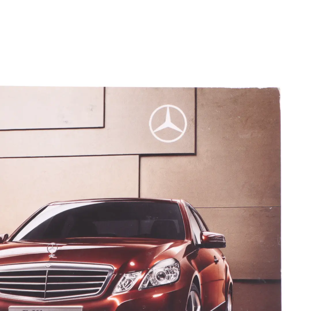 Mercedes W212 Owner's Handbook Service Booklet Manual A2125844881