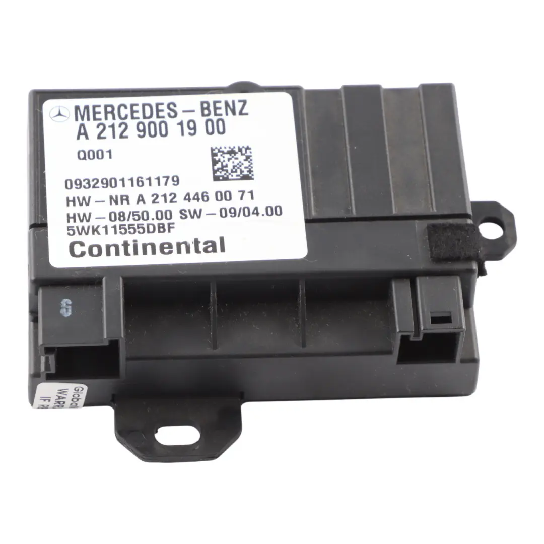 Mercedes W164 W204 W221 W251 Fuel Pump Module Control Unit A2129001900