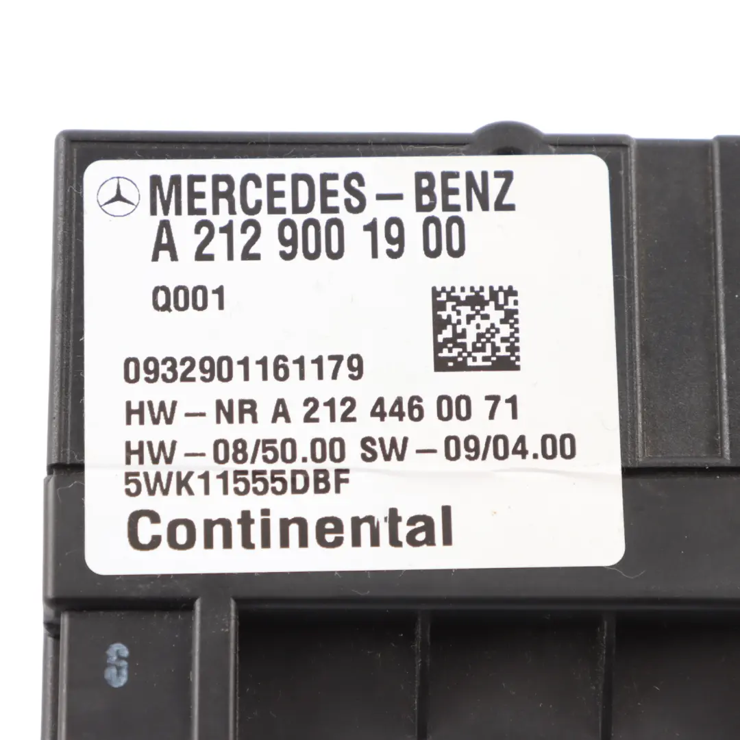 Mercedes W164 W204 W221 W251 Fuel Pump Module Control Unit A2129001900