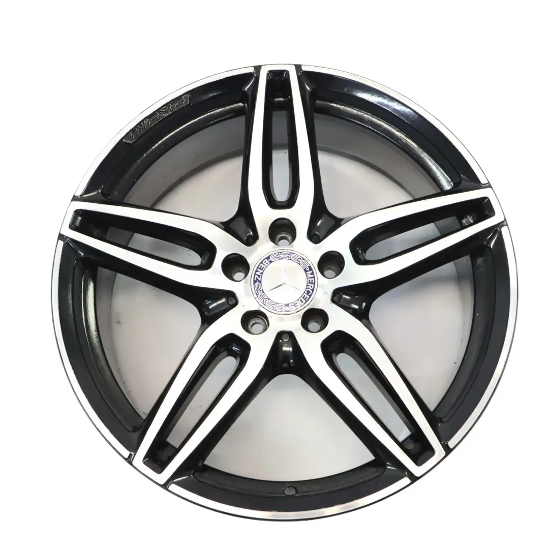 Mercedes W213 C238 Alufelge 19" 8J ET:43 Stern Doppelspeiche A2134012000