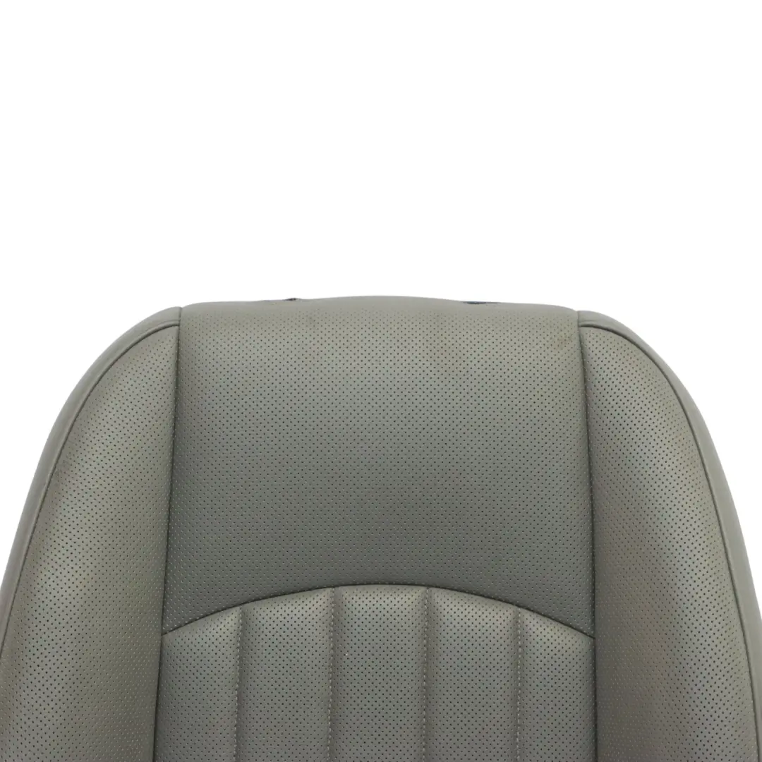 Mercedes C219 Asiento Delantero Respaldo Calefactable Cubierta Derecha Tela Gris