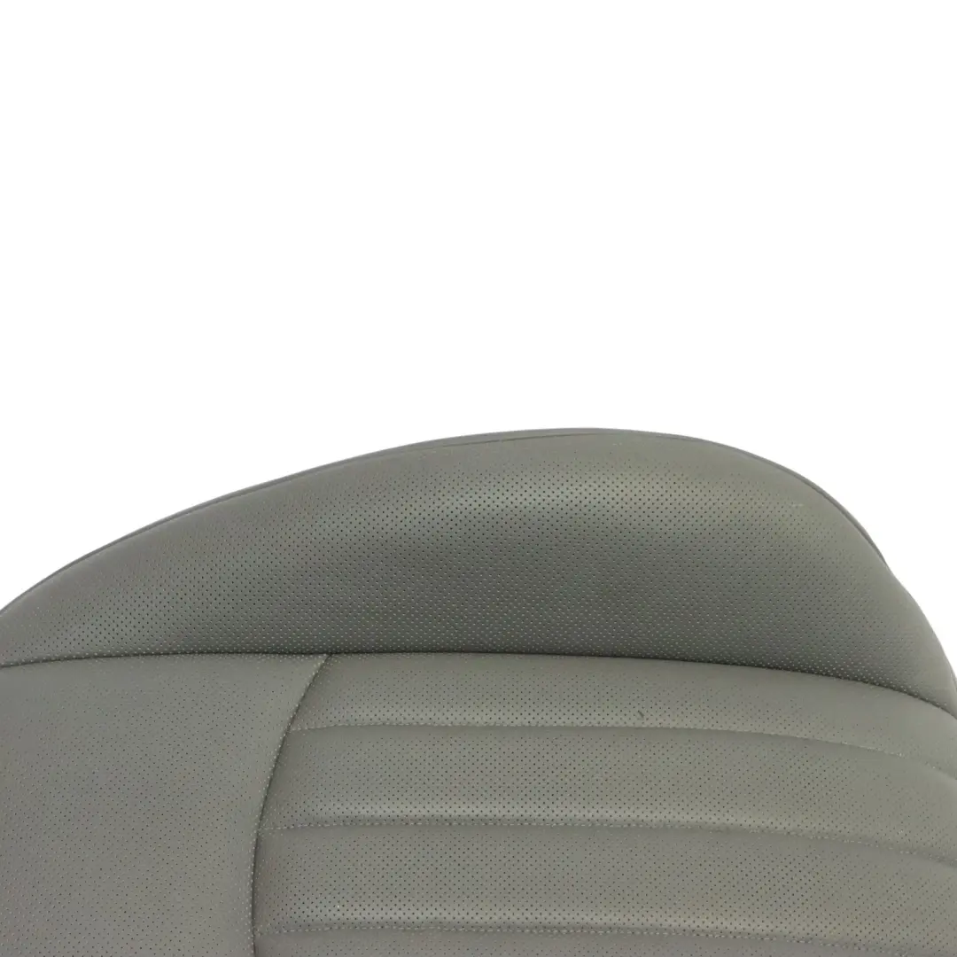 Mercedes C219 Asiento Delantero Respaldo Calefactable Cubierta Derecha Tela Gris