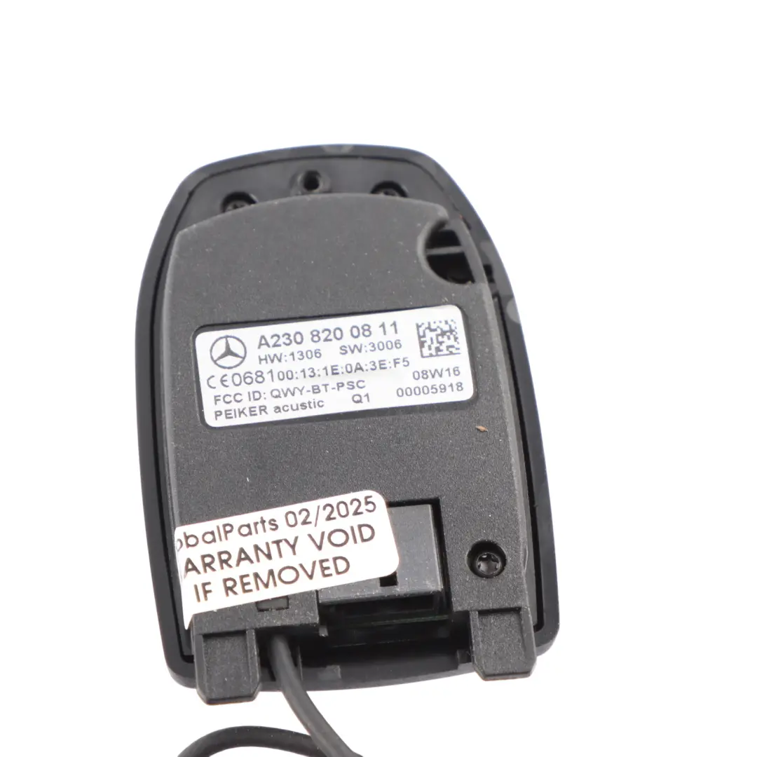 Mercedes SLK R171 SL R230 Telephone Contact Plate A2308200811