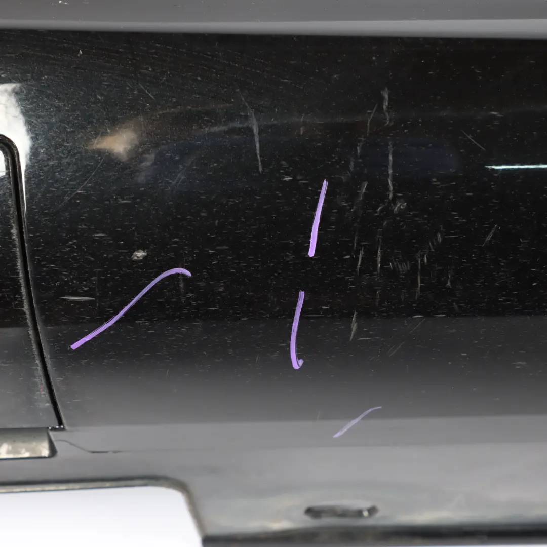 Mercedes R231 Side Skirt Right O/S AMG Door Sill Cover Obsidian Black - 197