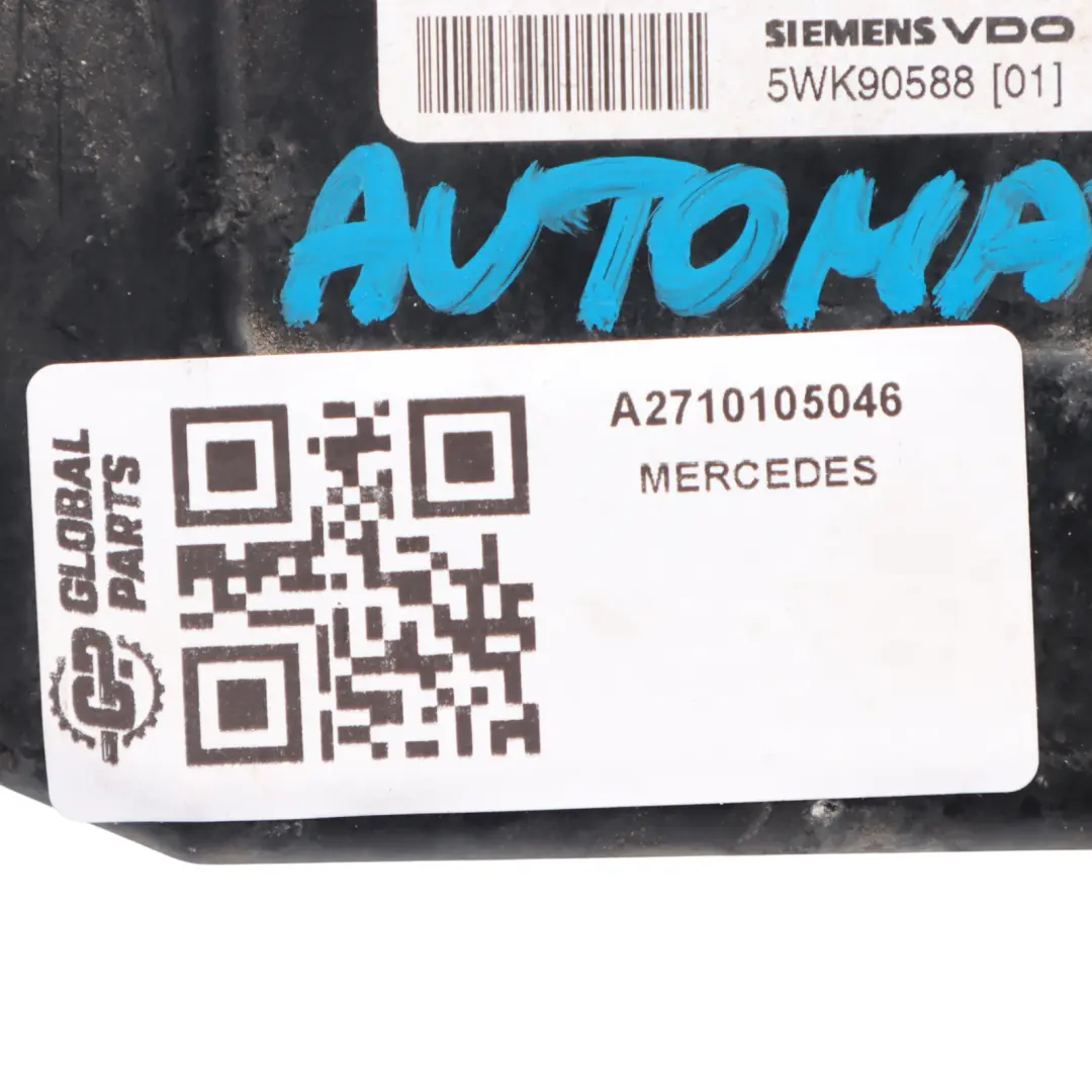 Mercedes R171 SLK200 Kompressor M271.954 184HP Engine Control ECU A2711536091