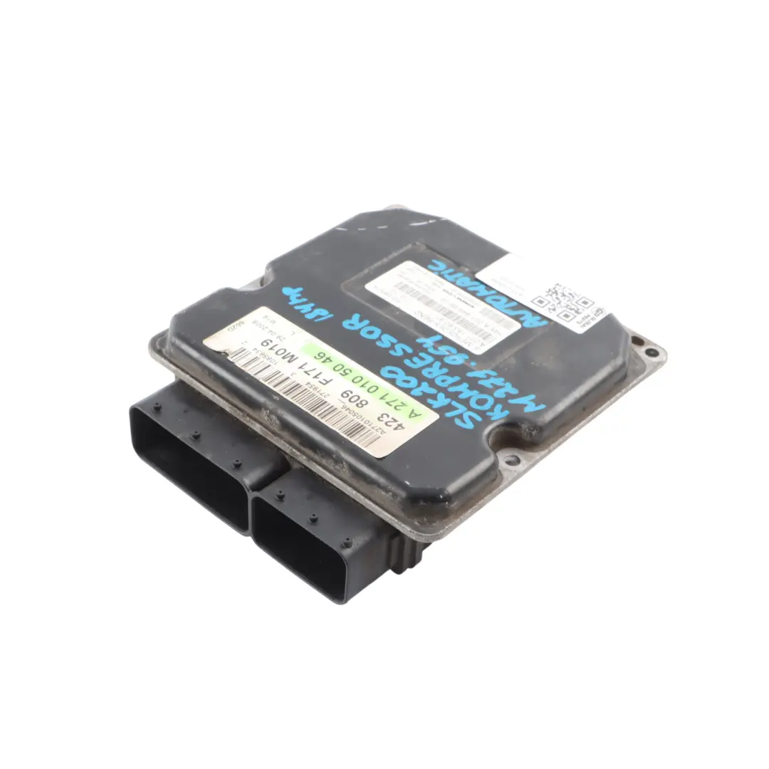 Mercedes R171 SLK200 Kompressor M271.954 184HP Engine Control ECU A2711536091