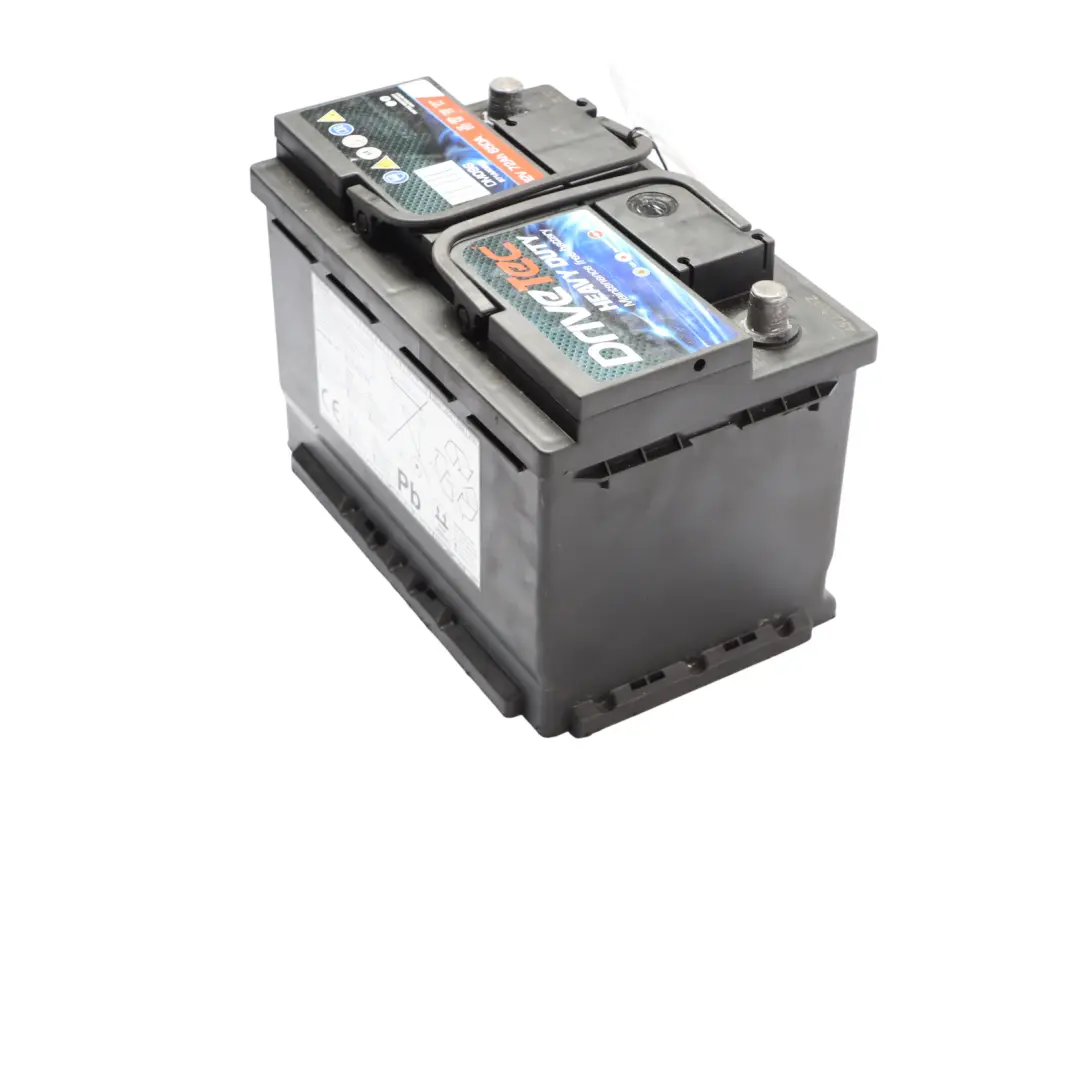 DriveTec Heavy Duty 12V Accumulator Battery 72Ah 650A DM096