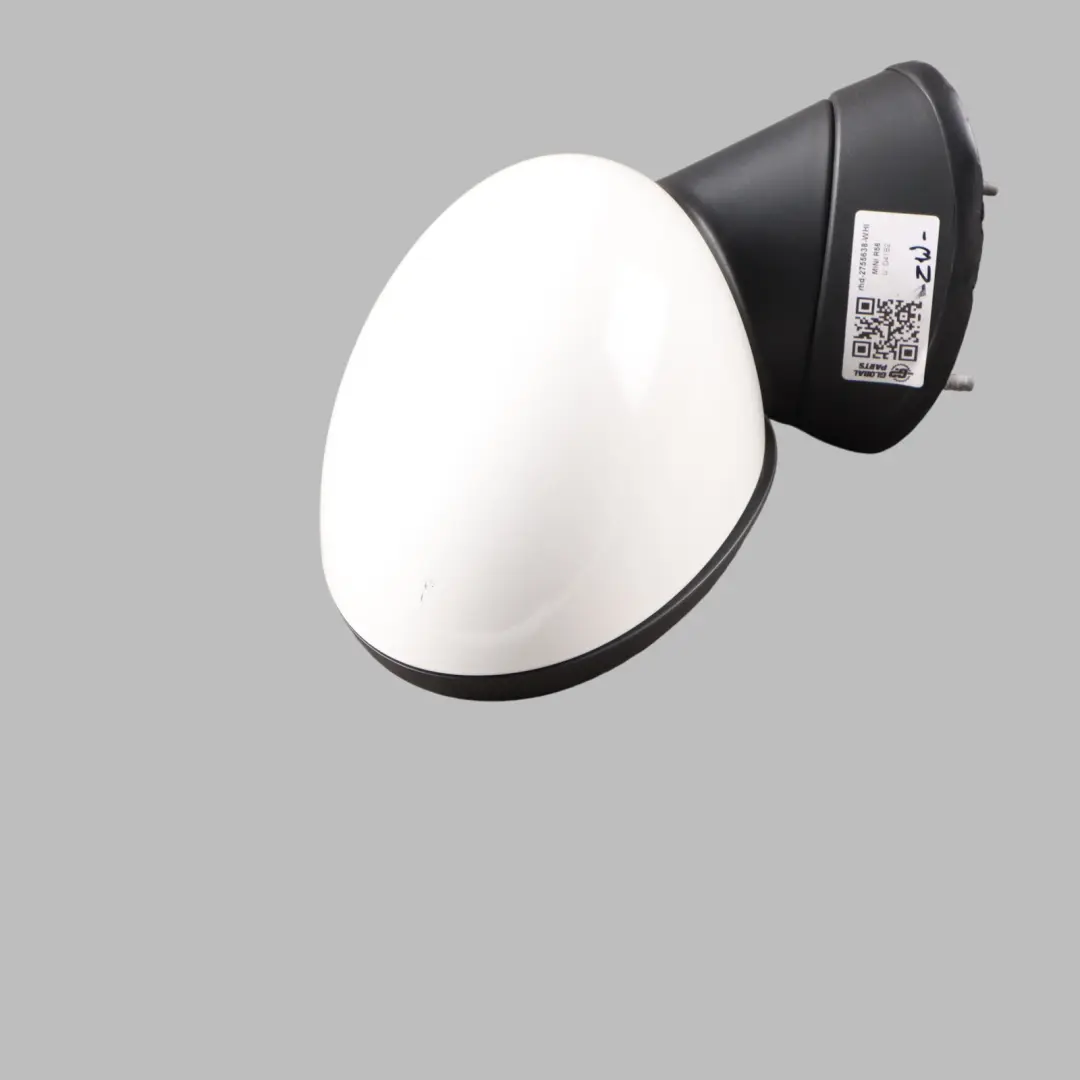 BMW Mini Cooper One R55 R56 R57 Right Driver Door Wing Mirror O/S White