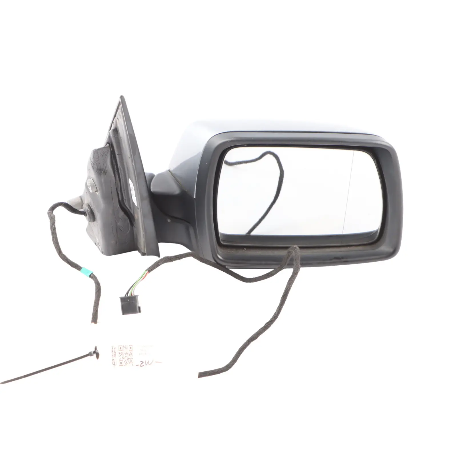 BMW X3 E83 Heated Right Door Wing Mirror O/S Silbergrau Silver Grey - A08