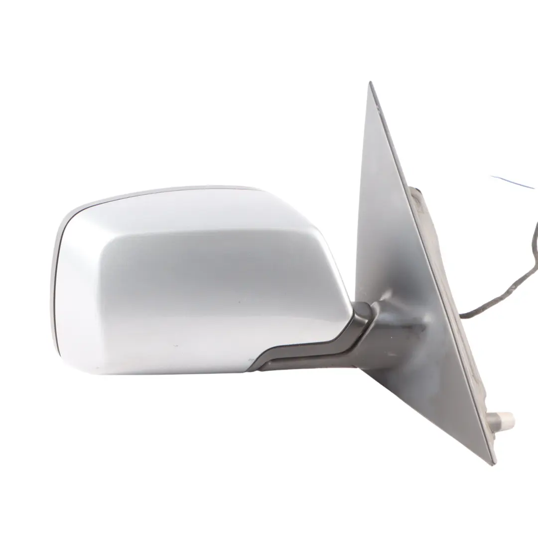 BMW X3 E83 Heated Right Door Wing Mirror O/S Silbergrau Silver Grey - A08
