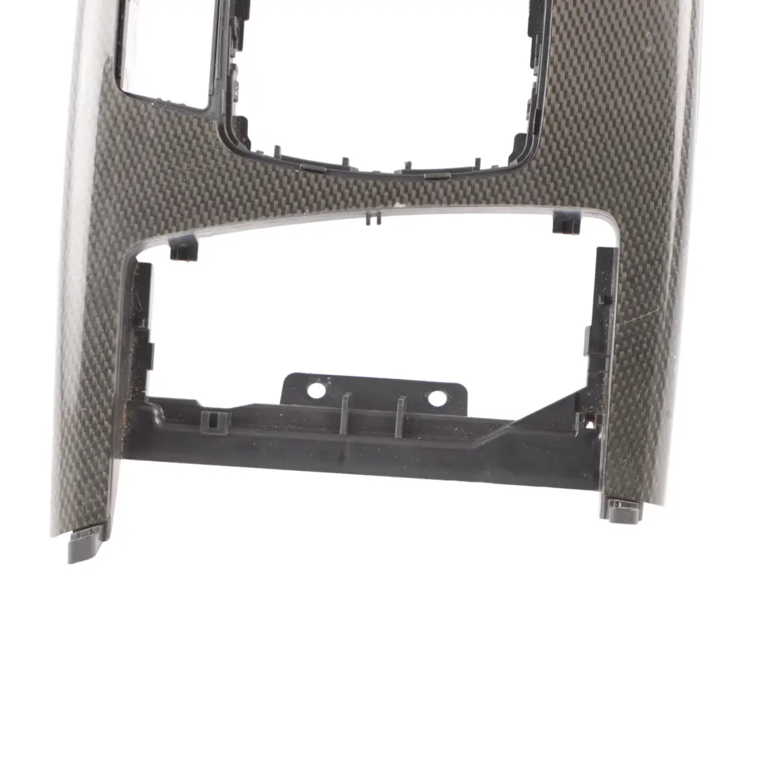 Audi S6 C6 Centre Console Strip Frame Trim Surround Panel Carbon 4F2864261Q