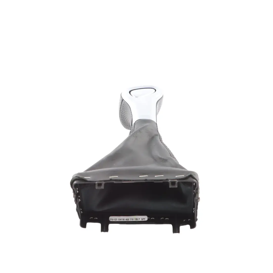 Audi A7 4G Gear Selector Lever Cover Knob Automatic Leather Black 4G2713139P