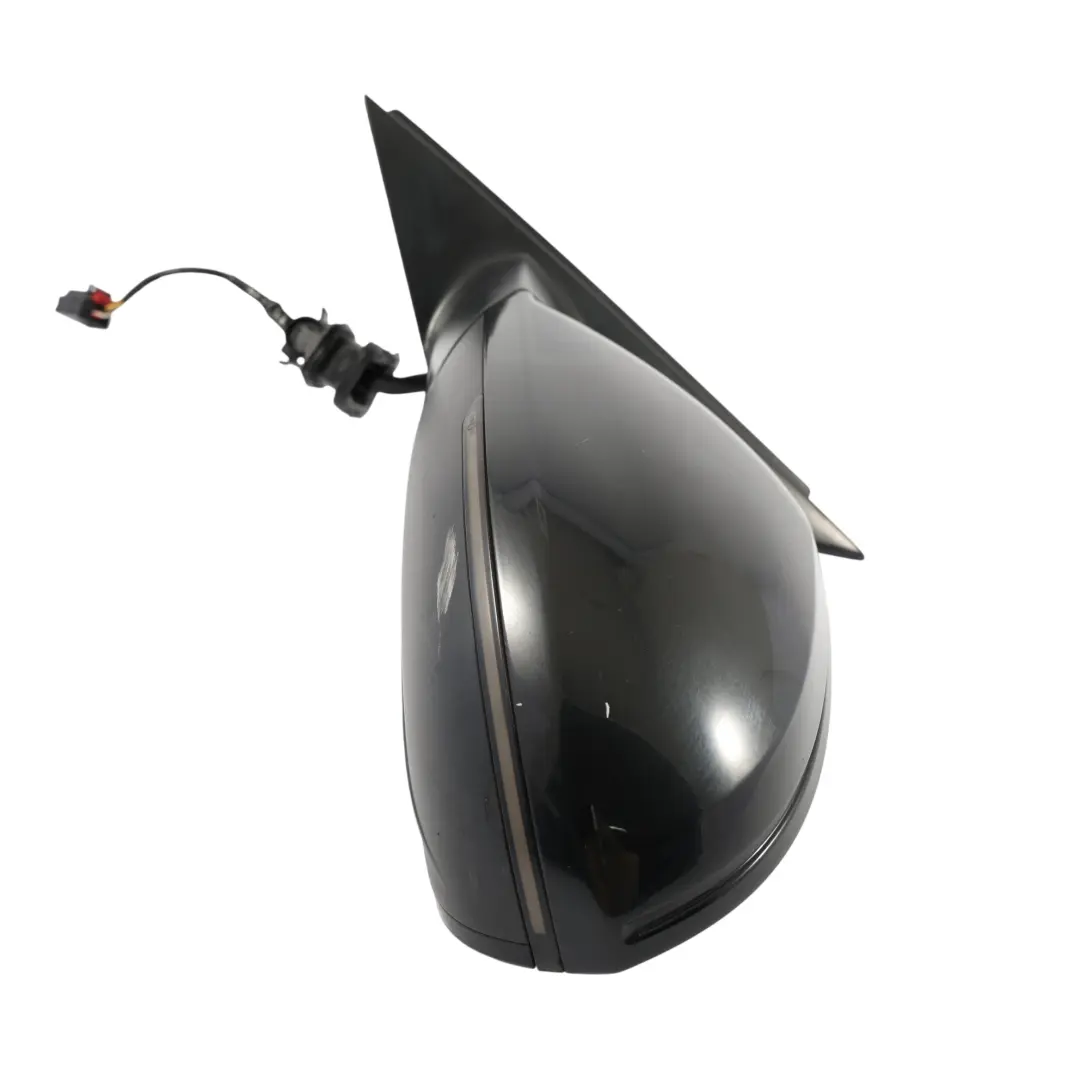Audi A6 C7 Door Mirror Wing Electric Left N/S Phantom Black - Z9Y 4G2857409N