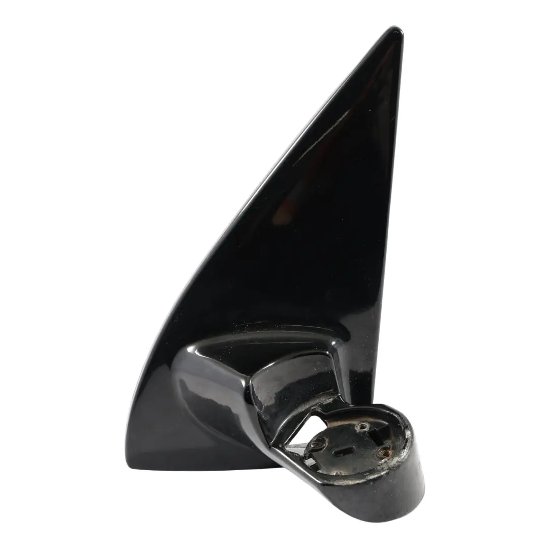 BMW X5 E53 Exterior Left Door Wing Mirror Base N/S Bracket High Gloss Black