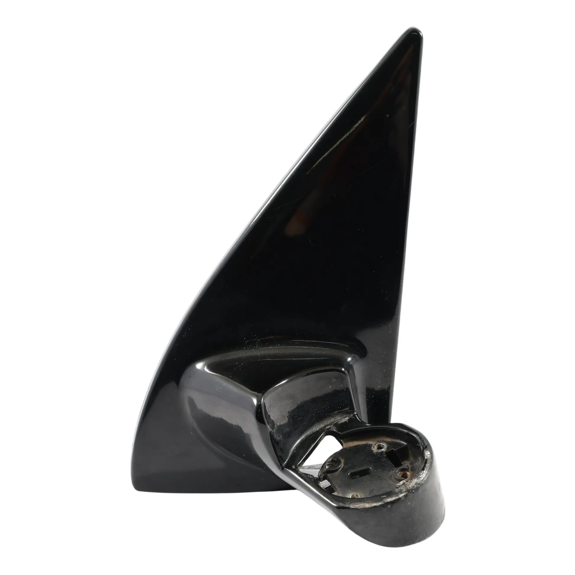 BMW X5 E53 Exterior Left Door Wing Mirror Base N/S Bracket High Gloss Black