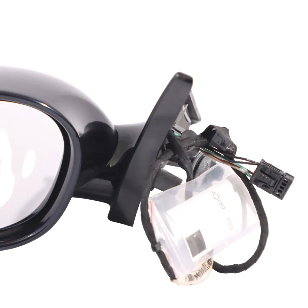 BMW Z4 E85 E86 Left Heated Wing Mirror N/S Carbonschwarz Carbon Black 416