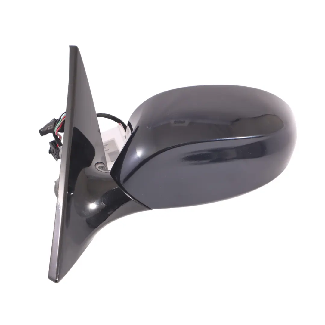 BMW Z4 E85 E86 Left Heated Wing Mirror N/S Carbonschwarz Carbon Black 416