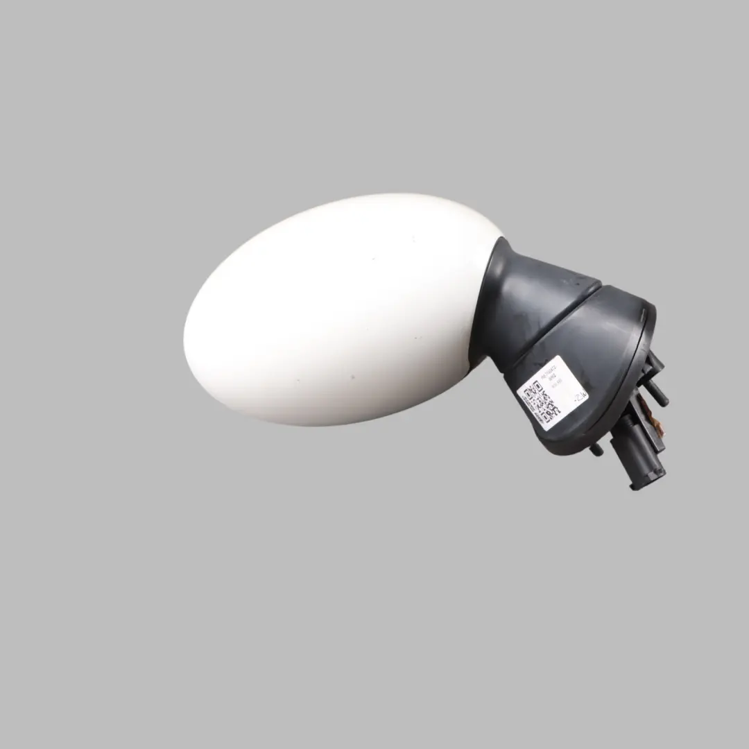 Mini Cooper One 2 R50 R53 Exterior Heated Right Door Wing Mirror O/S White 5 Pin