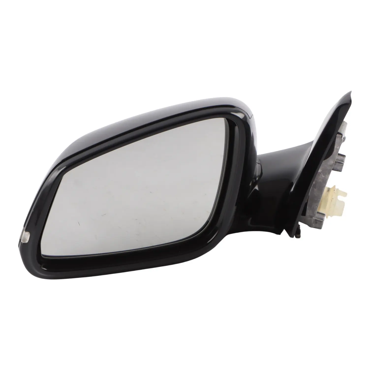 BMW F20 Wing Mirror Door Left Heated N/S High Gloss Black Sapphire Metallic 475