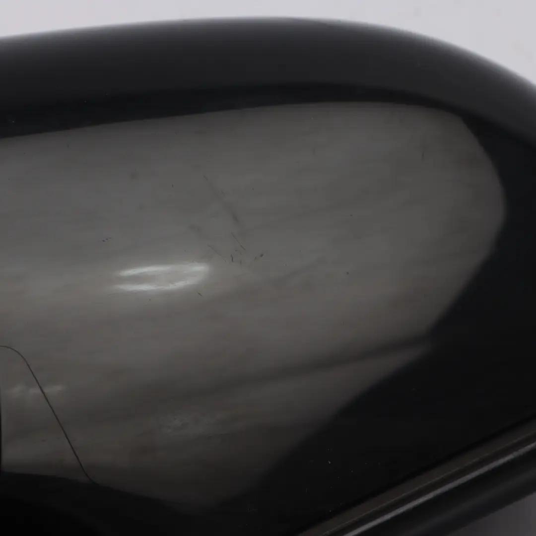 BMW F20 Wing Mirror Door Left Heated N/S High Gloss Black Sapphire Metallic 475