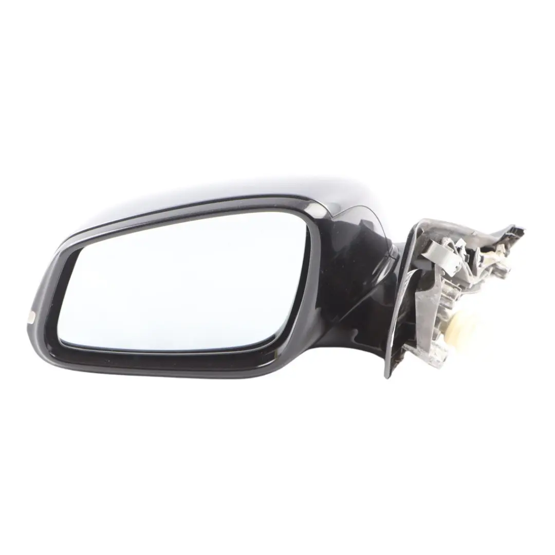 Door Wing Mirror BMW F20 Left Heated N/S High Gloss Mineralgrau Mineral Grey B39
