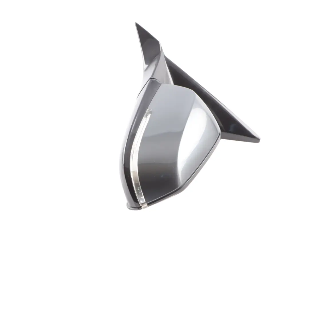 Door Wing Mirror BMW F20 Left Heated N/S High Gloss Mineralgrau Mineral Grey B39