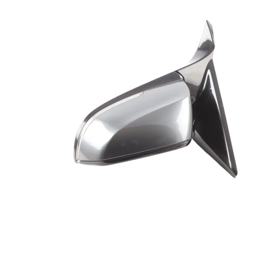 Door Wing Mirror BMW F20 Left Heated N/S High Gloss Mineralgrau Mineral Grey B39