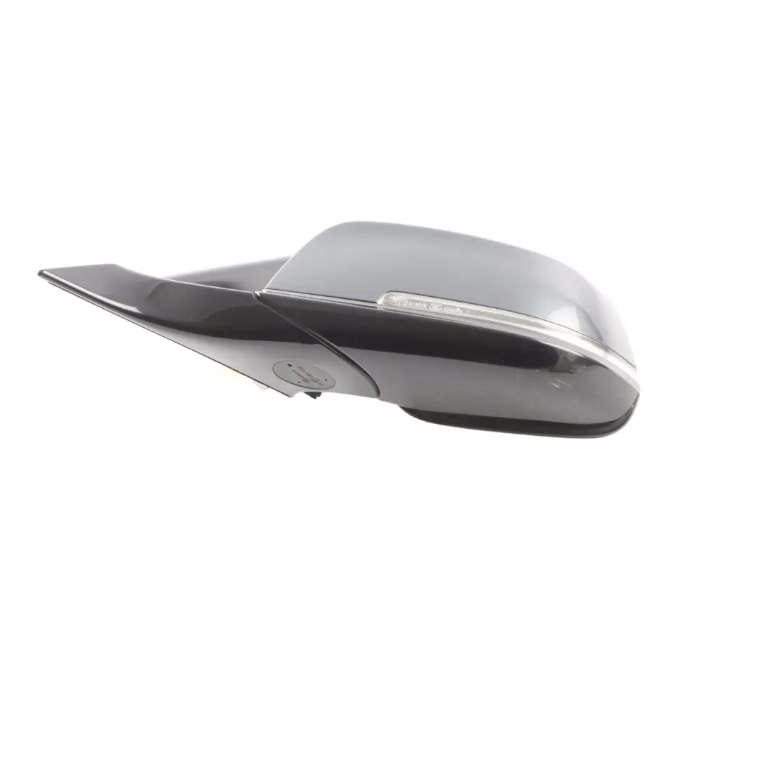 Door Wing Mirror BMW F20 Left Heated N/S High Gloss Mineralgrau Mineral Grey B39