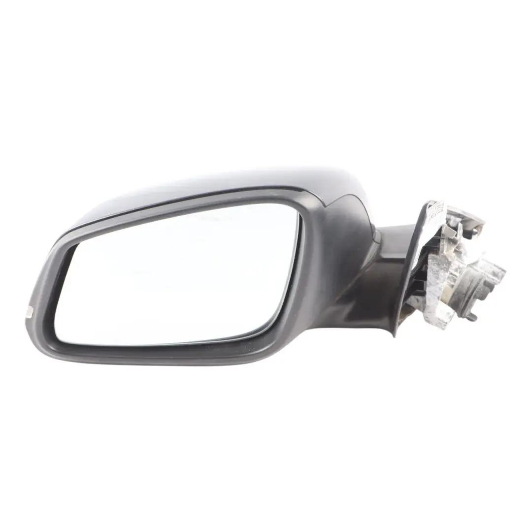 Wing Mirror BMW F30 F31 Heated Left Door N/S 6 Pins Black Sapphire Metallic 475