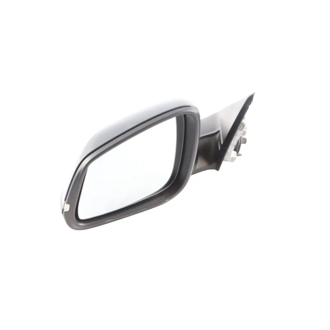 Wing Mirror BMW F30 F31 Heated Left Door N/S 6 Pins Black Sapphire Metallic 475