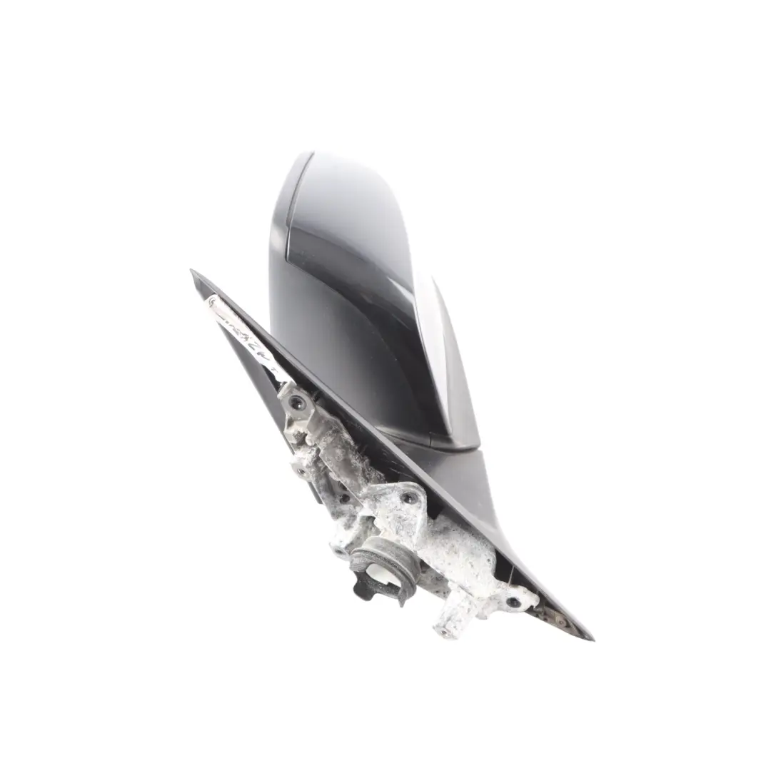 Wing Mirror BMW F30 F31 Heated Left Door N/S 6 Pins Black Sapphire Metallic 475