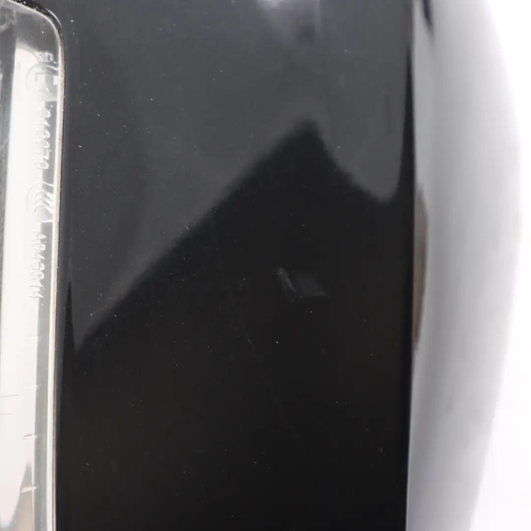 Wing Mirror BMW F30 F31 Heated Left Door N/S 6 Pins Black Sapphire Metallic 475