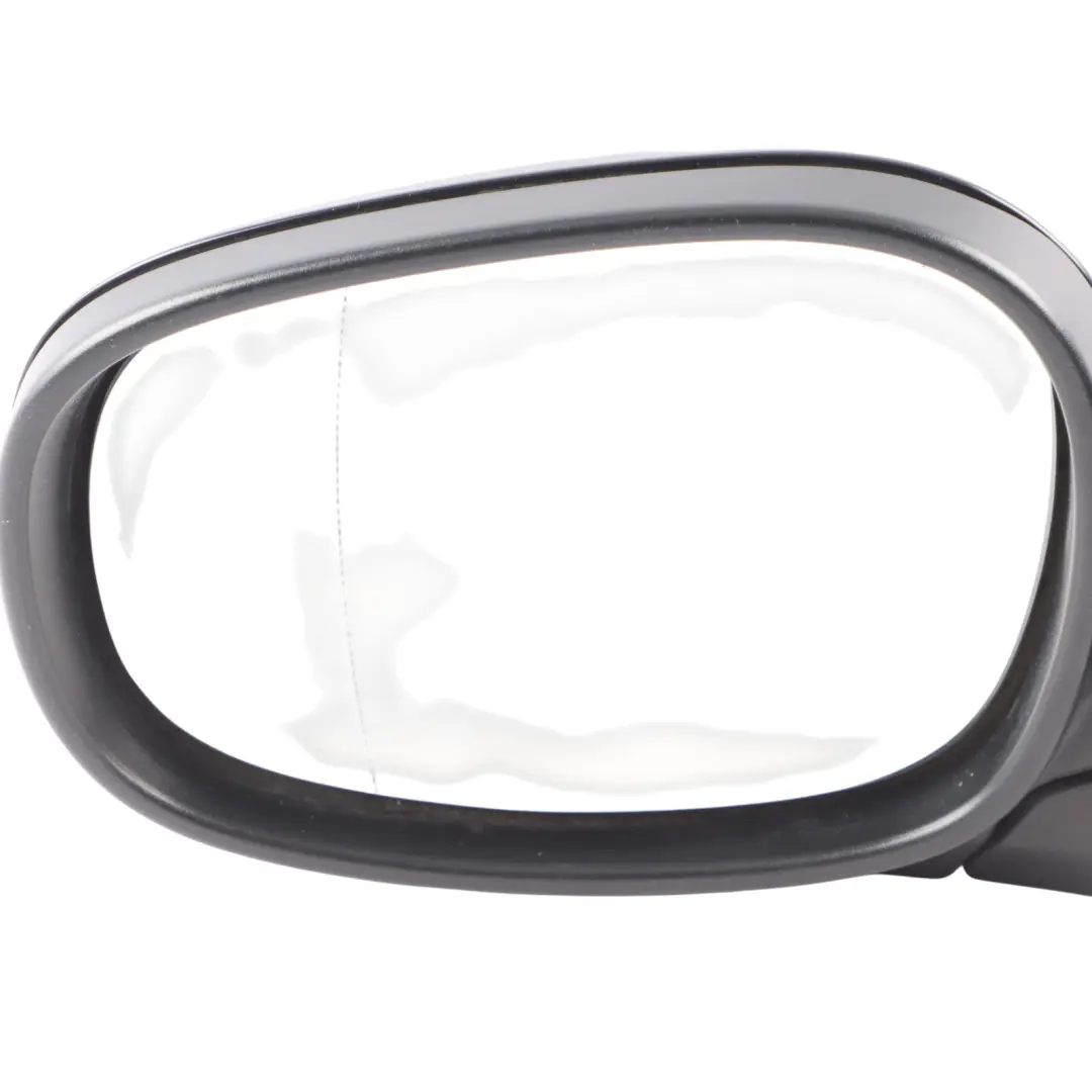 BMW 1 Series E87 LCI 3 Outside Left Wing Mirror N/S Schwarz 2 Black 668
