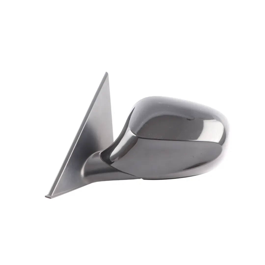 BMW 1 Series E87 LCI 3 Outside Left Wing Mirror N/S Schwarz 2 Black 668