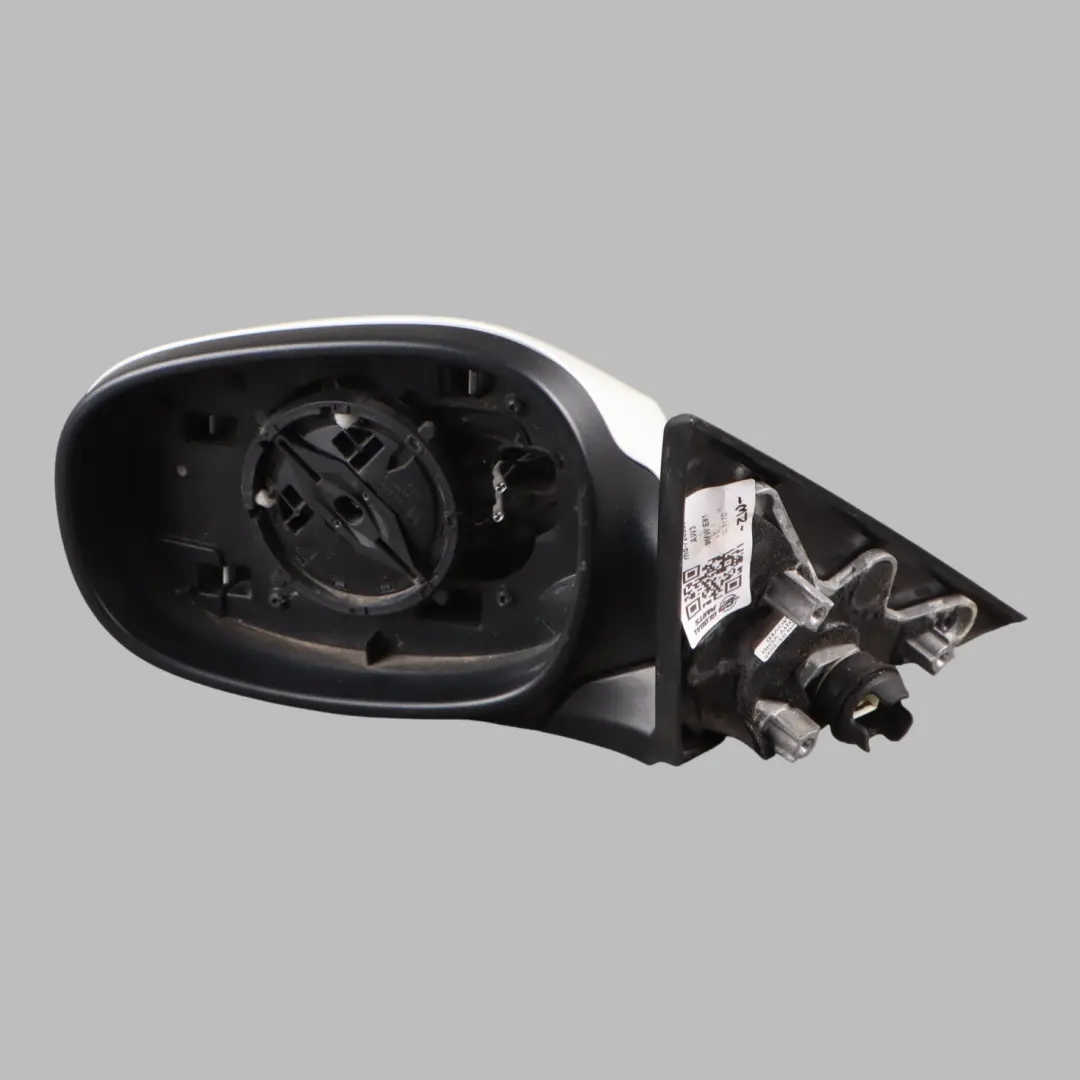 BMW E81 E82 E88 Left Wing Mirror Heated N/S Alpinweiss Alpine White 300 7268307