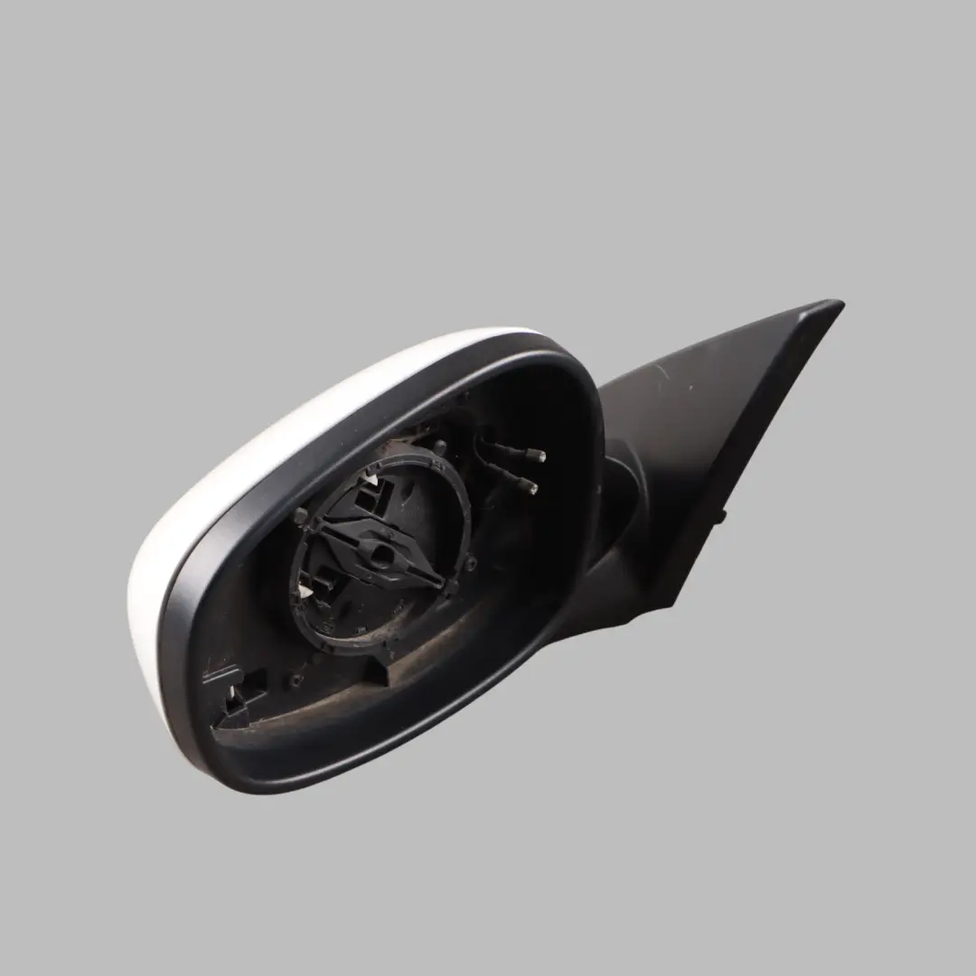 BMW E81 E82 E88 Left Wing Mirror Heated N/S Alpinweiss Alpine White 300 7268307