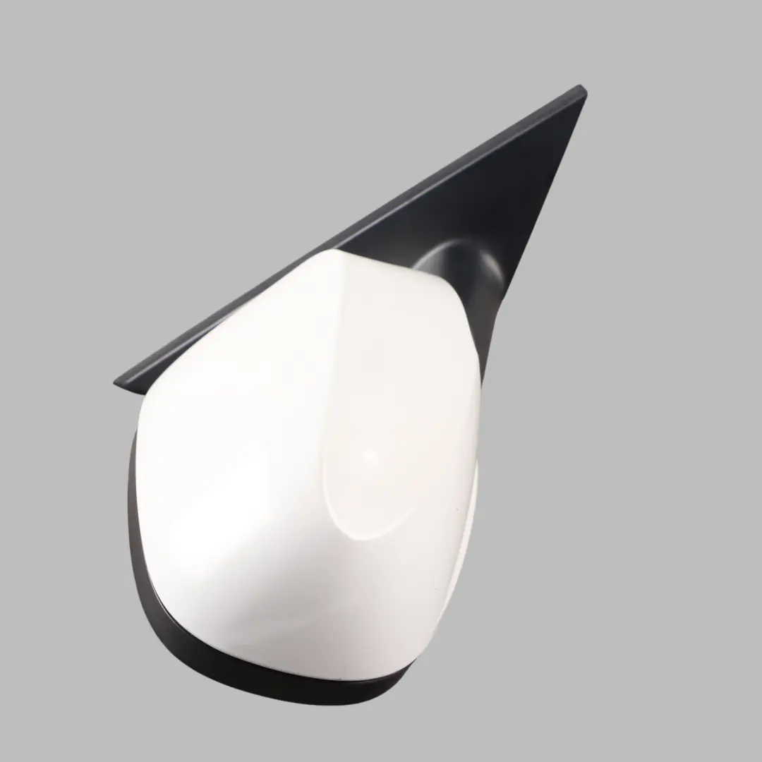 Wing Mirror BMW E81 E82 E88 Heated Right O/S Alpinweiss Alpine White 300 5 Pins