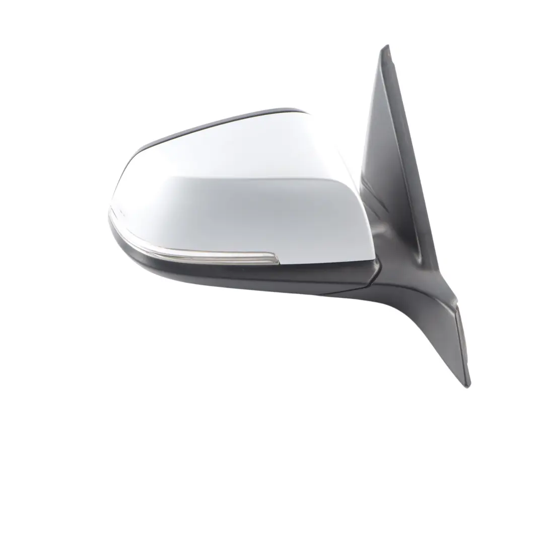 Wing Mirror BMW F21 F22 F23 LCI Right Heated Outside O/S SGlacier Silver - A83