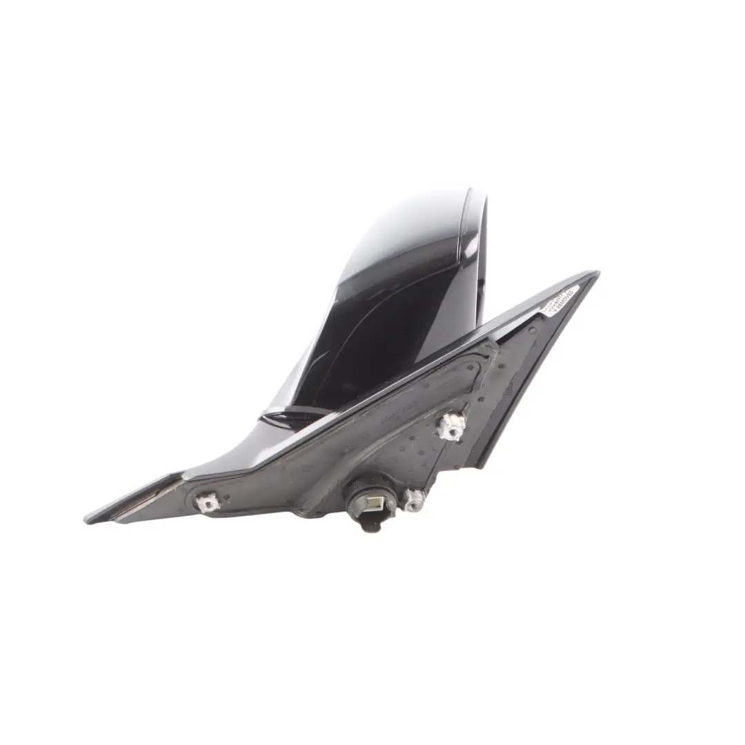 Wing Mirror BMW F21 F22 Right O/S High Gloss Heated Black Sapphire 475 6 Pins