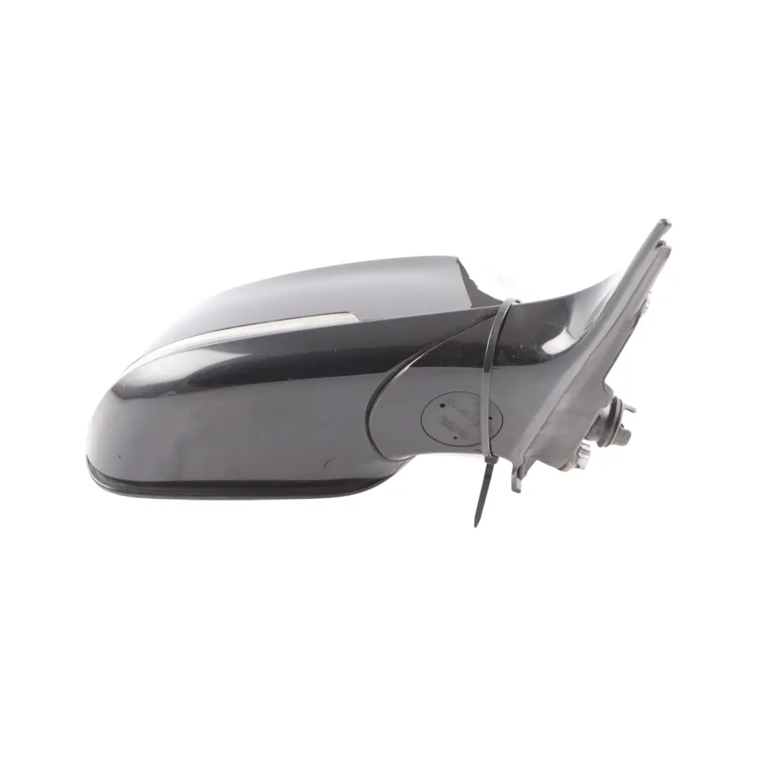 Wing Mirror BMW F21 F22 Right O/S High Gloss Heated Black Sapphire 475 6 Pins