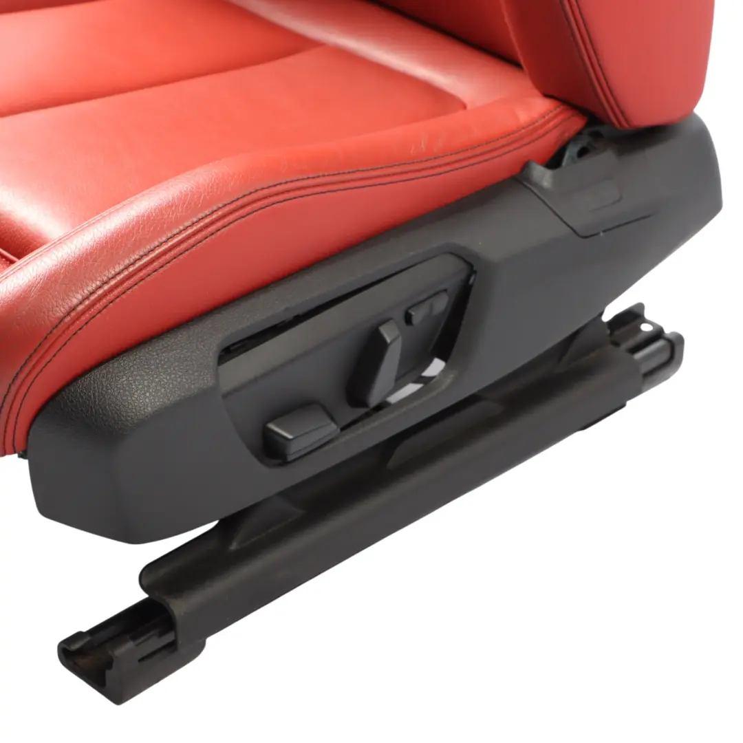 Front Seat BMW F30 F31 M Sport Heated Leather Korall-Rot Red Left N/S Memory