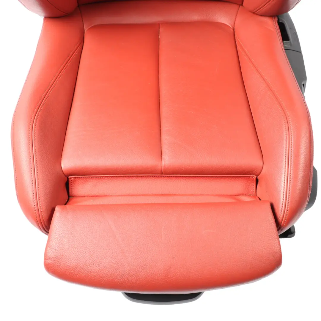 Front Seat BMW F30 F31 M Sport Heated Leather Korall-Rot Red Left N/S Memory