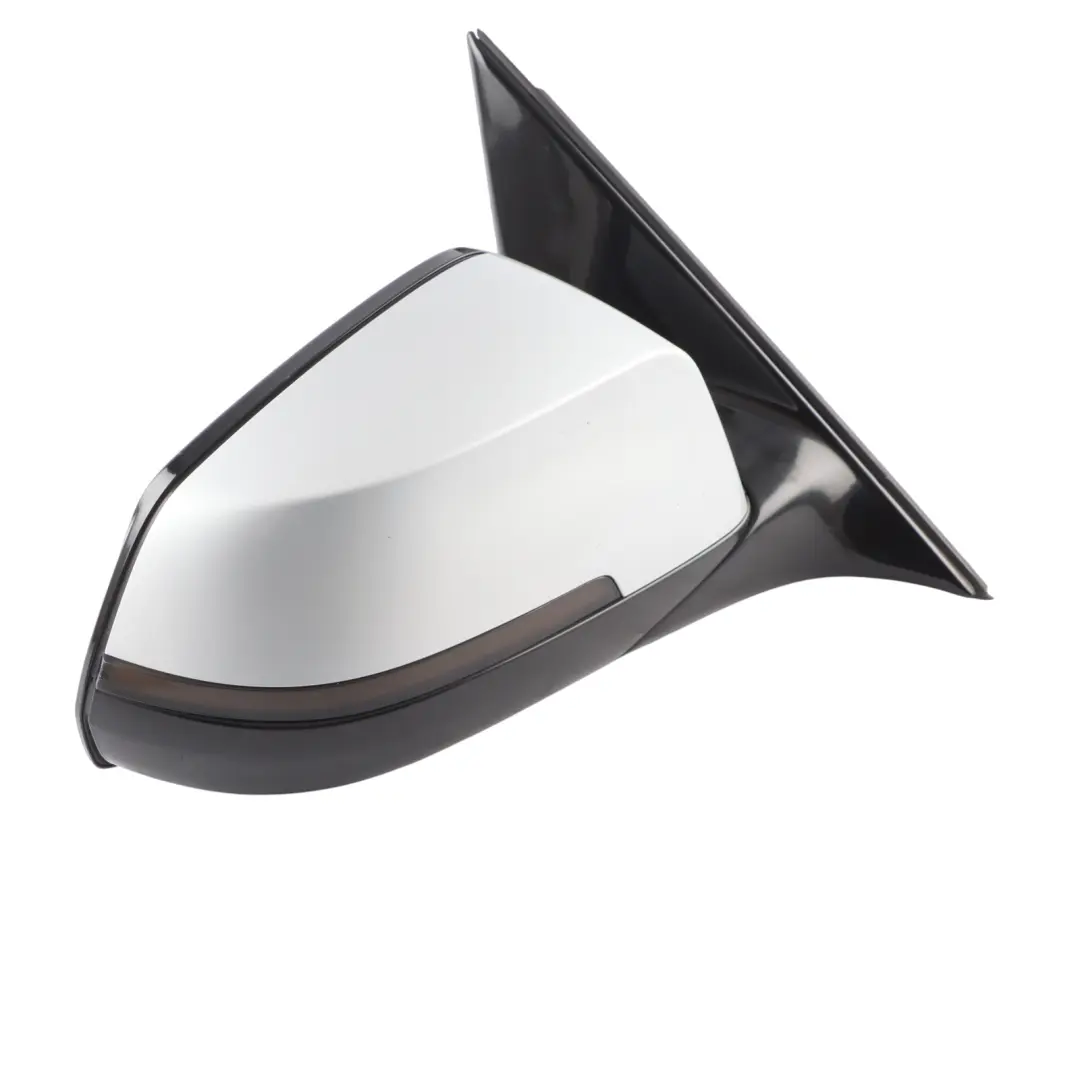 Wing Mirror BMW F10 F11 LCI Outside Door Right O/S Glacier Silber Silver - A83