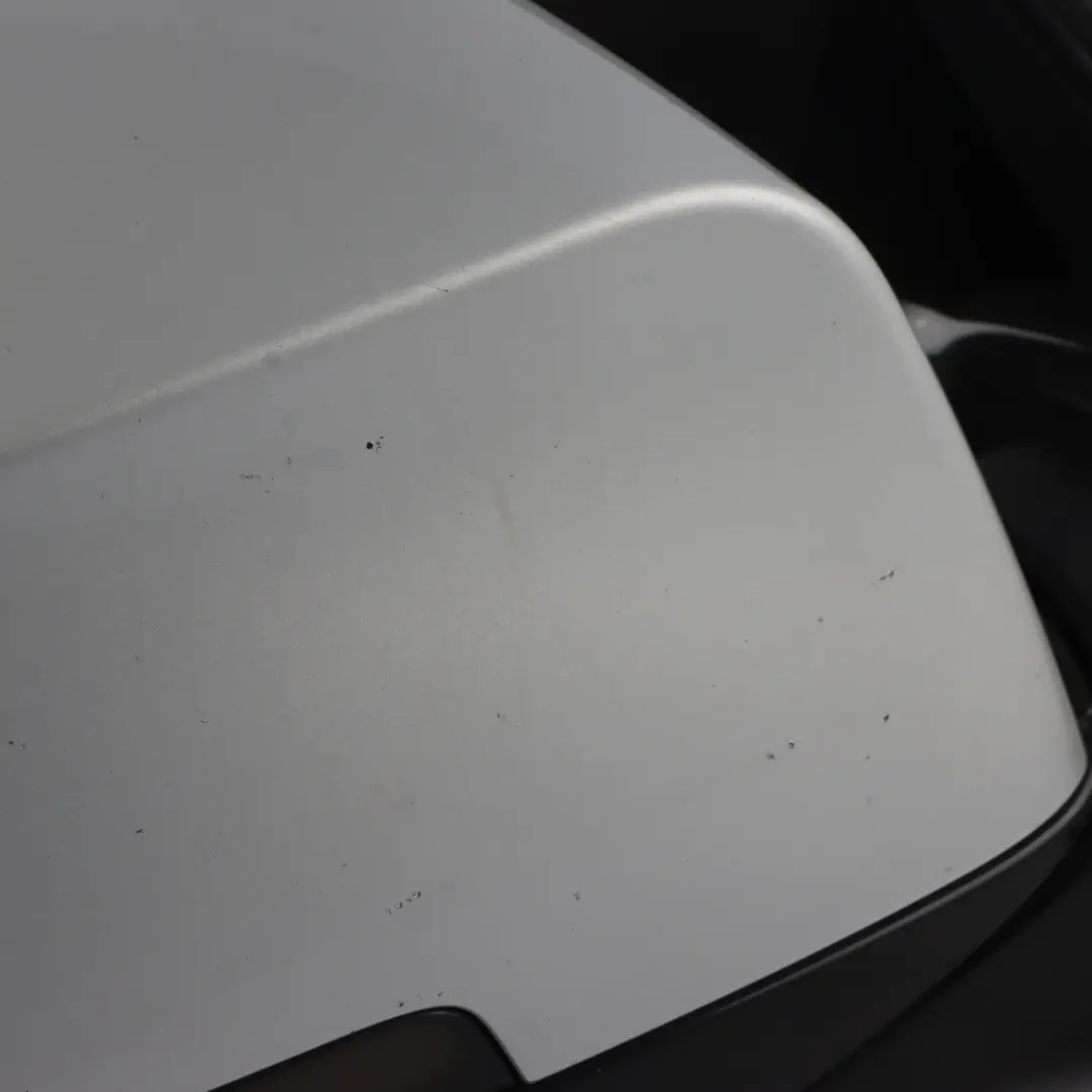 Wing Mirror BMW F10 F11 LCI Outside Door Right O/S Glacier Silber Silver - A83