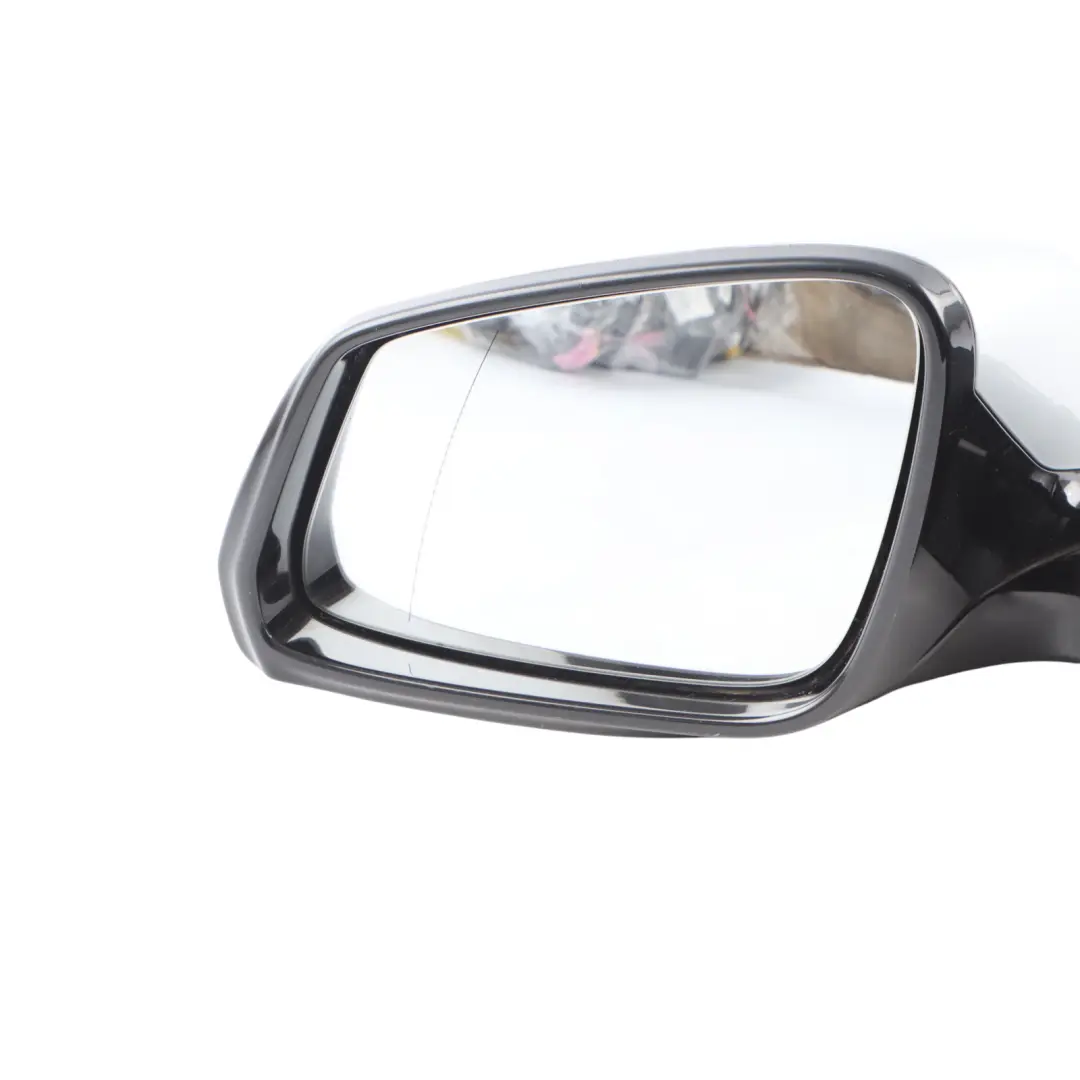 BMW F10 F11 LCI Left Heated Wing Mirror N/S Glacier Silver Metallic A83 7350661