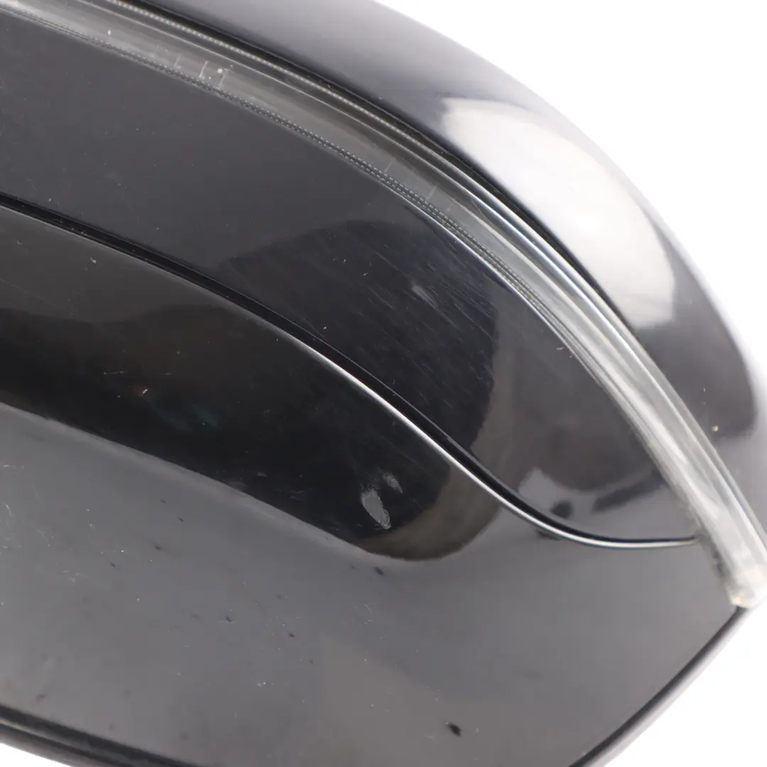 BWM G32 GT Door Wing Mirror Outside Left N/S Auto Dim 5 Pin Carbon Black - 416  - SKU RHD-8495627-CAR - Part number 8495627